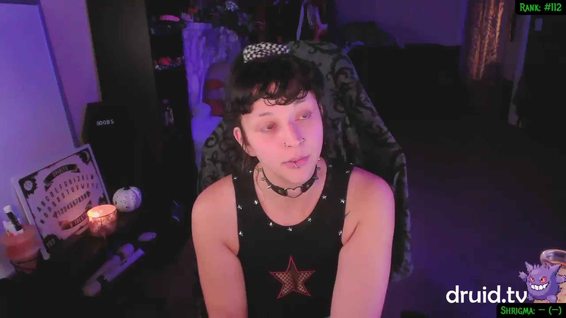 Gallery image thumbnail from druidjpg's myfreecams stream on, 11/19/2024, 05:11 image 4 of 20