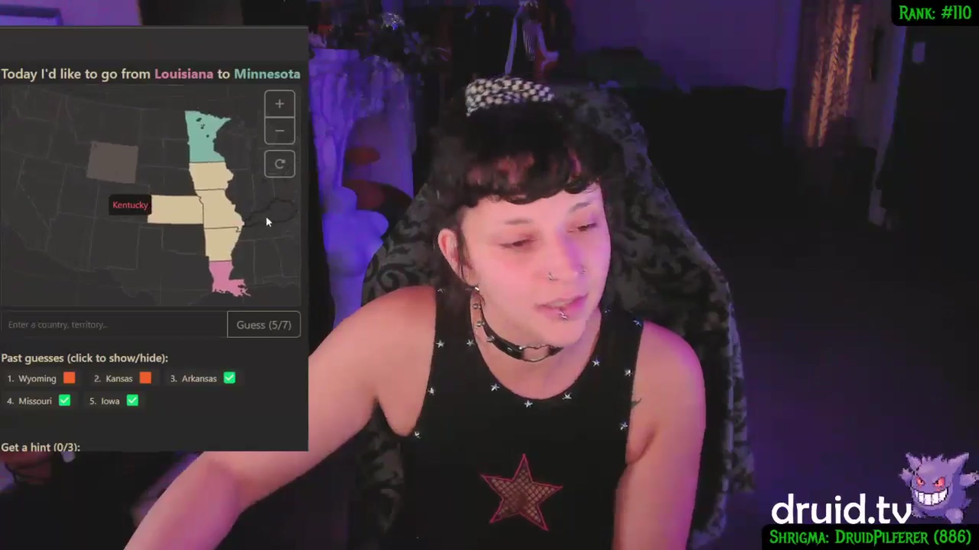 Gallery image thumbnail from druidjpg's myfreecams stream on, 11/19/2024, 05:11 image 20 of 20