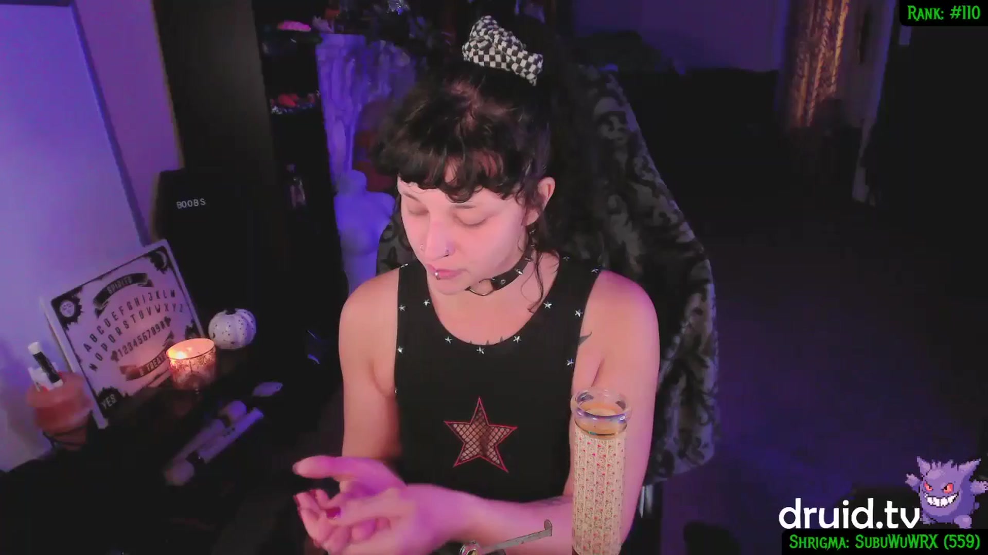 Gallery image thumbnail from druidjpg's myfreecams stream on, 11/19/2024, 05:11 image 9 of 20