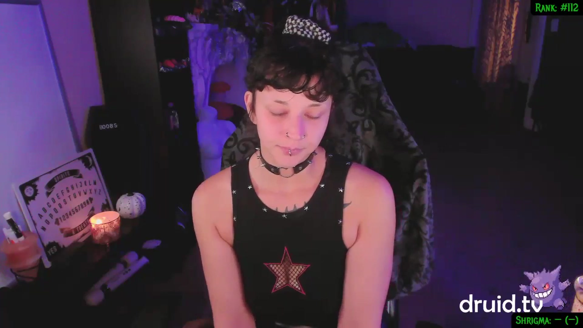 Gallery image thumbnail from druidjpg's myfreecams stream on, 11/19/2024, 05:11 image 5 of 20