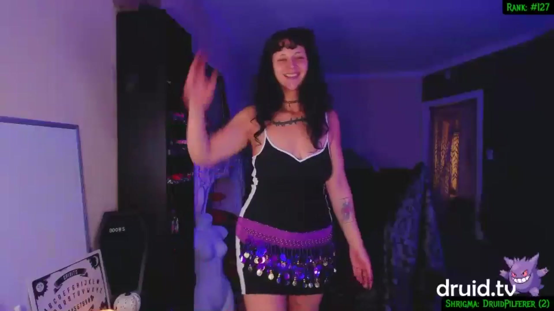Gallery image thumbnail from druidjpg's myfreecams stream on, 11/21/2024, 05:15 image 6 of 20
