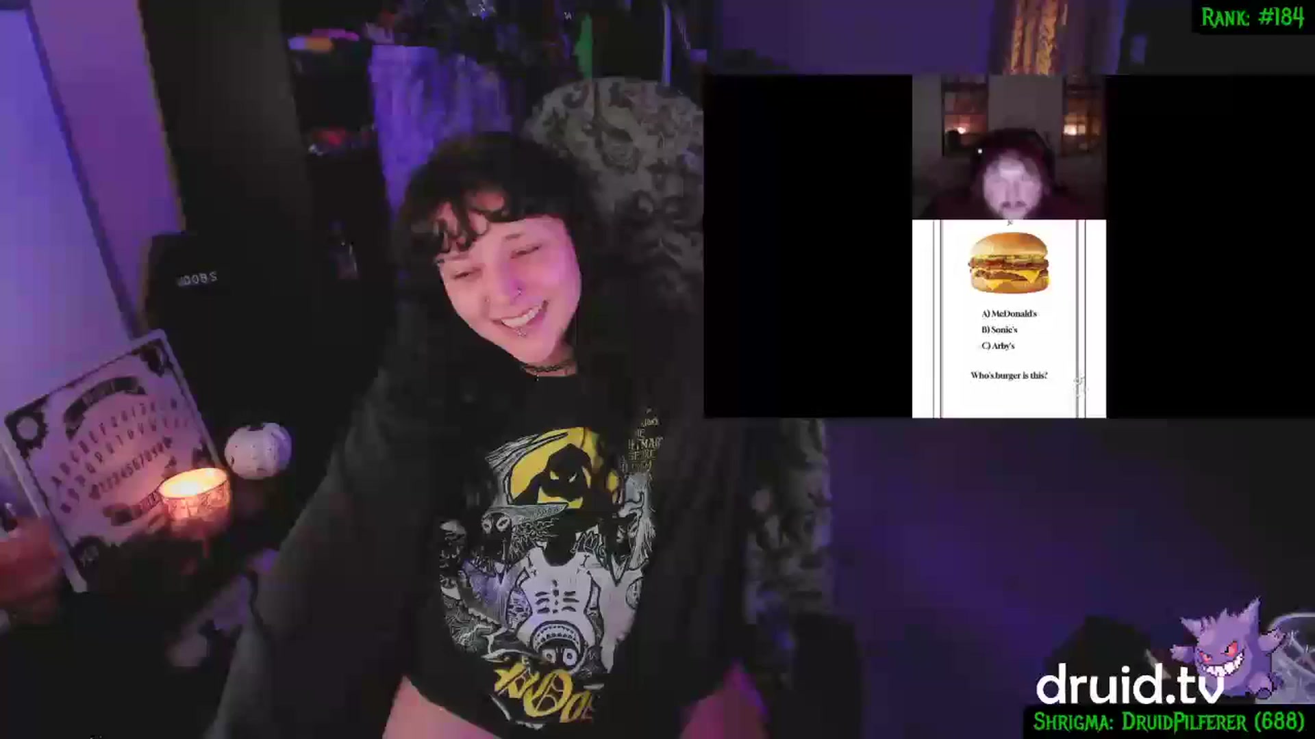 Gallery image thumbnail from druidjpg's myfreecams stream on, 11/26/2024, 05:18 image 12 of 20