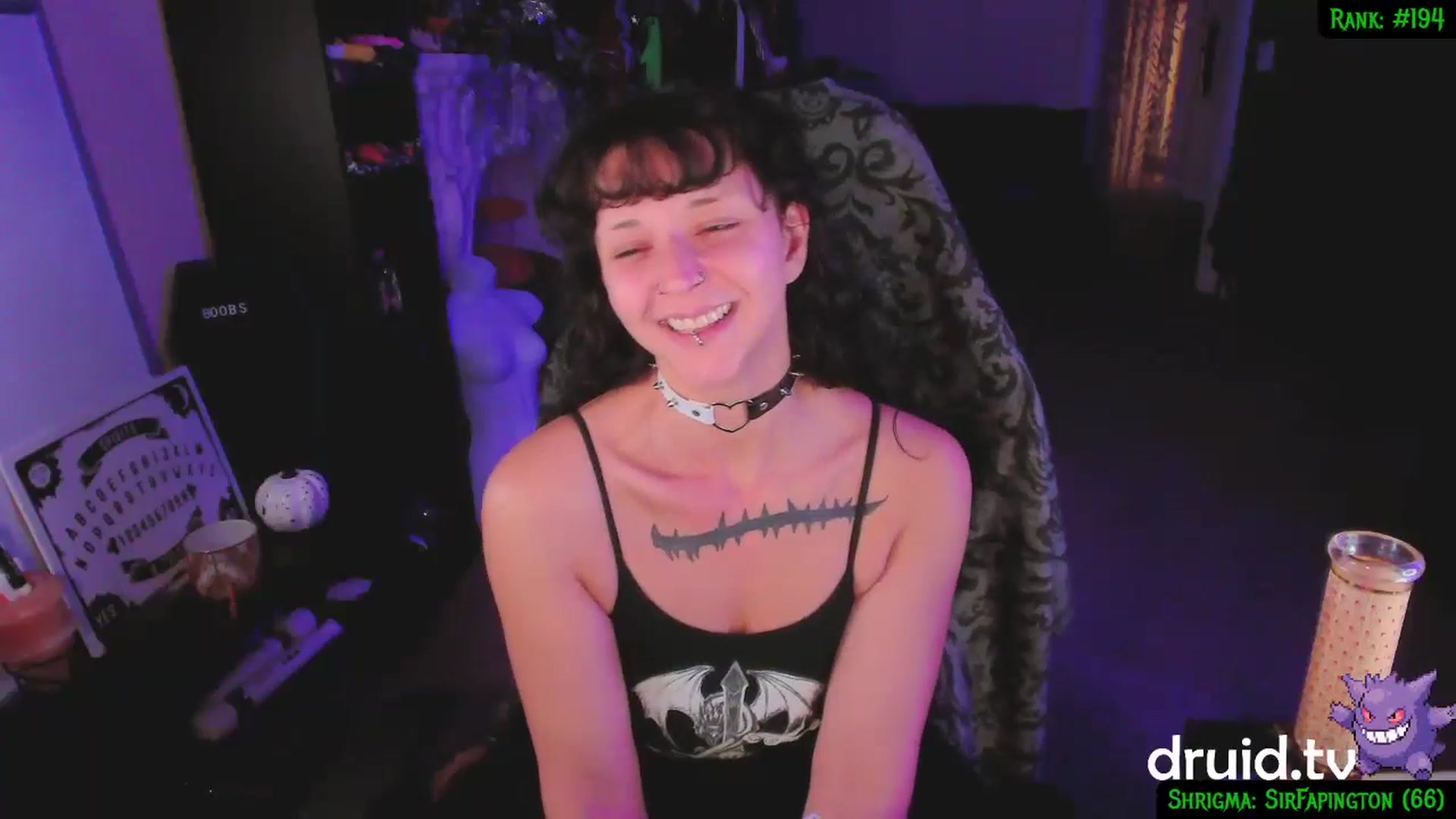 Gallery image thumbnail from druidjpg's myfreecams stream on, 11/27/2024, 04:52 image 4 of 20
