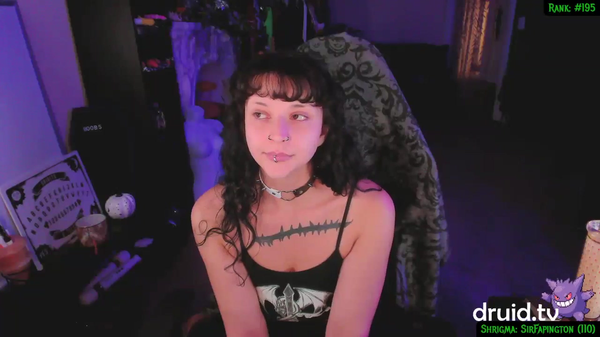 Gallery image thumbnail from druidjpg's myfreecams stream on, 11/27/2024, 04:52 image 10 of 20