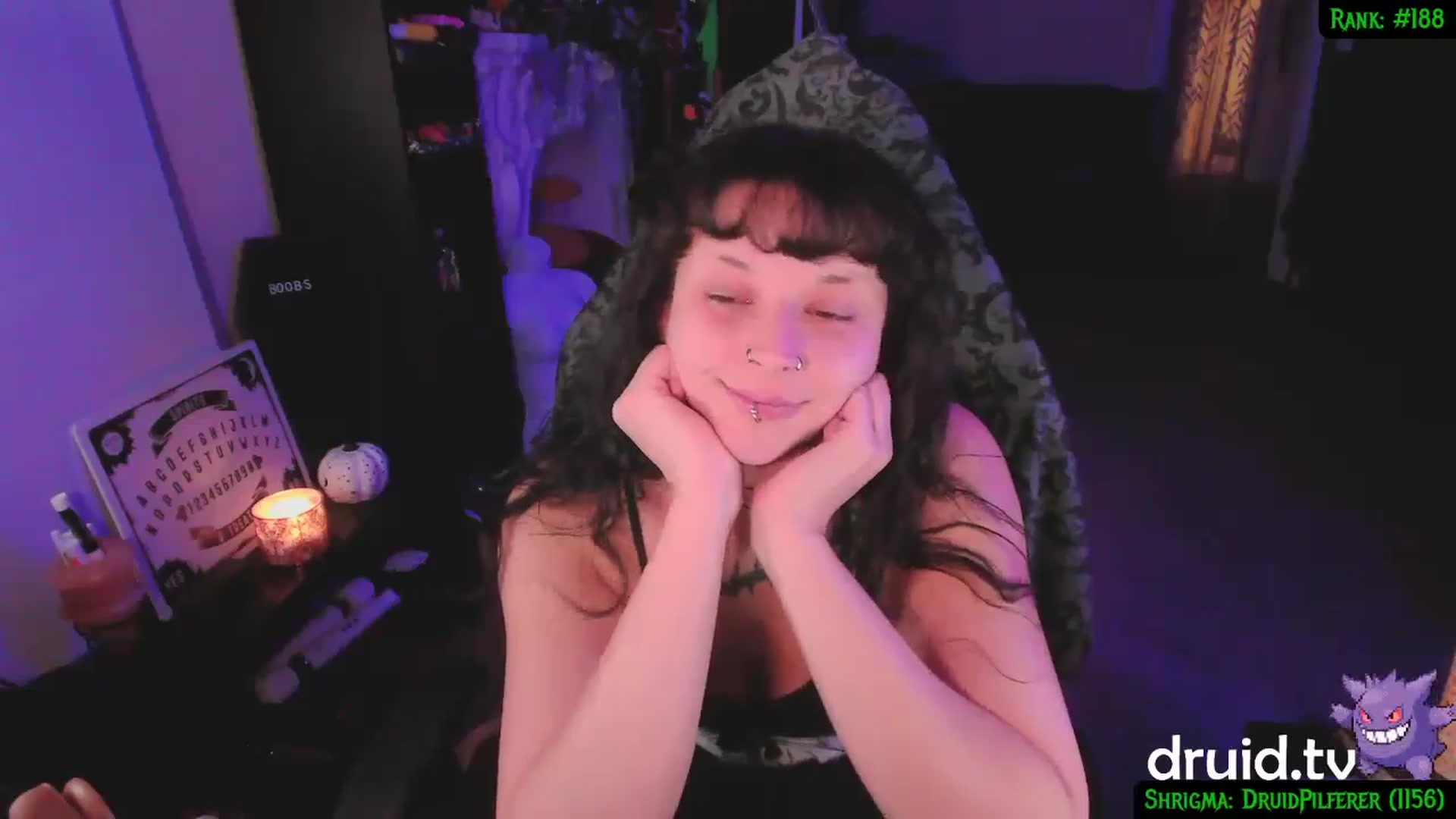 Gallery image thumbnail from druidjpg's myfreecams stream on, 11/27/2024, 05:19 image 19 of 20