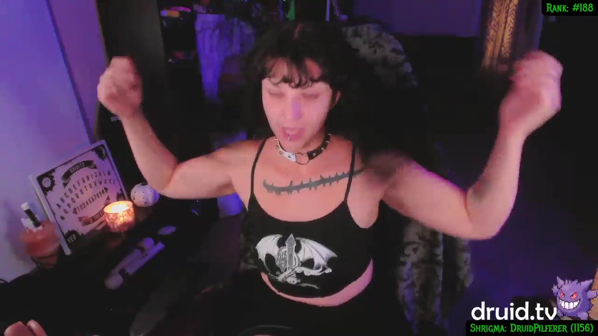Gallery image thumbnail from druidjpg's myfreecams stream on, 11/27/2024, 05:19 image 4 of 20