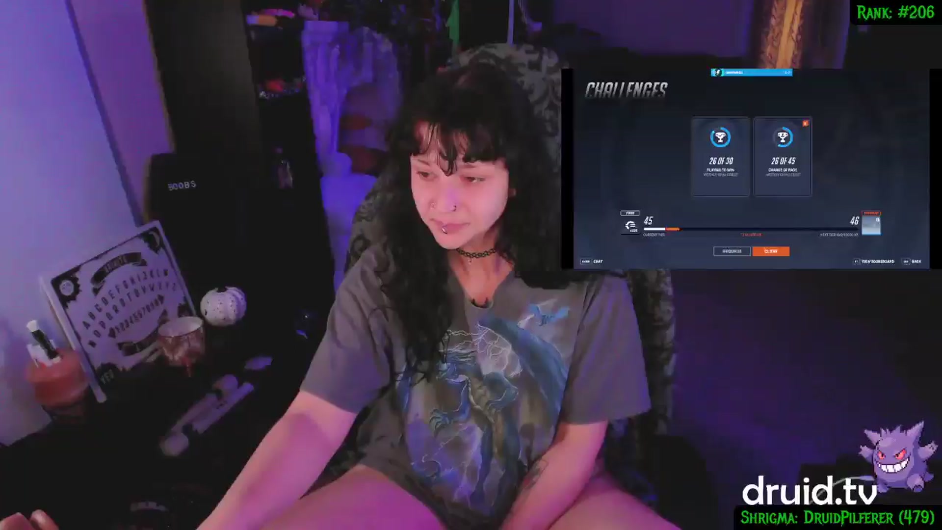 Gallery image thumbnail from druidjpg's myfreecams stream on, 11/28/2024, 04:19 image 5 of 20
