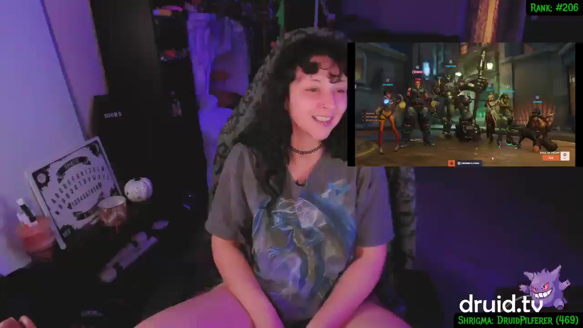 Gallery image thumbnail from druidjpg's myfreecams stream on, 11/28/2024, 04:19 image 4 of 20