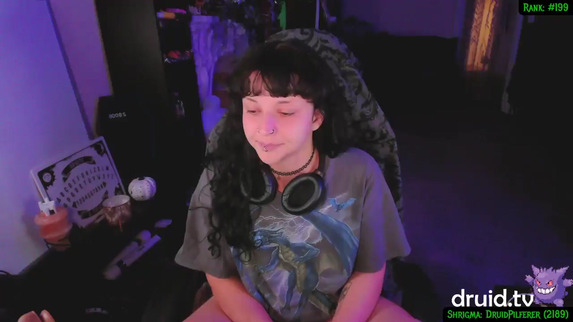 Gallery image thumbnail from druidjpg's myfreecams stream on, 11/28/2024, 06:42 image 15 of 20