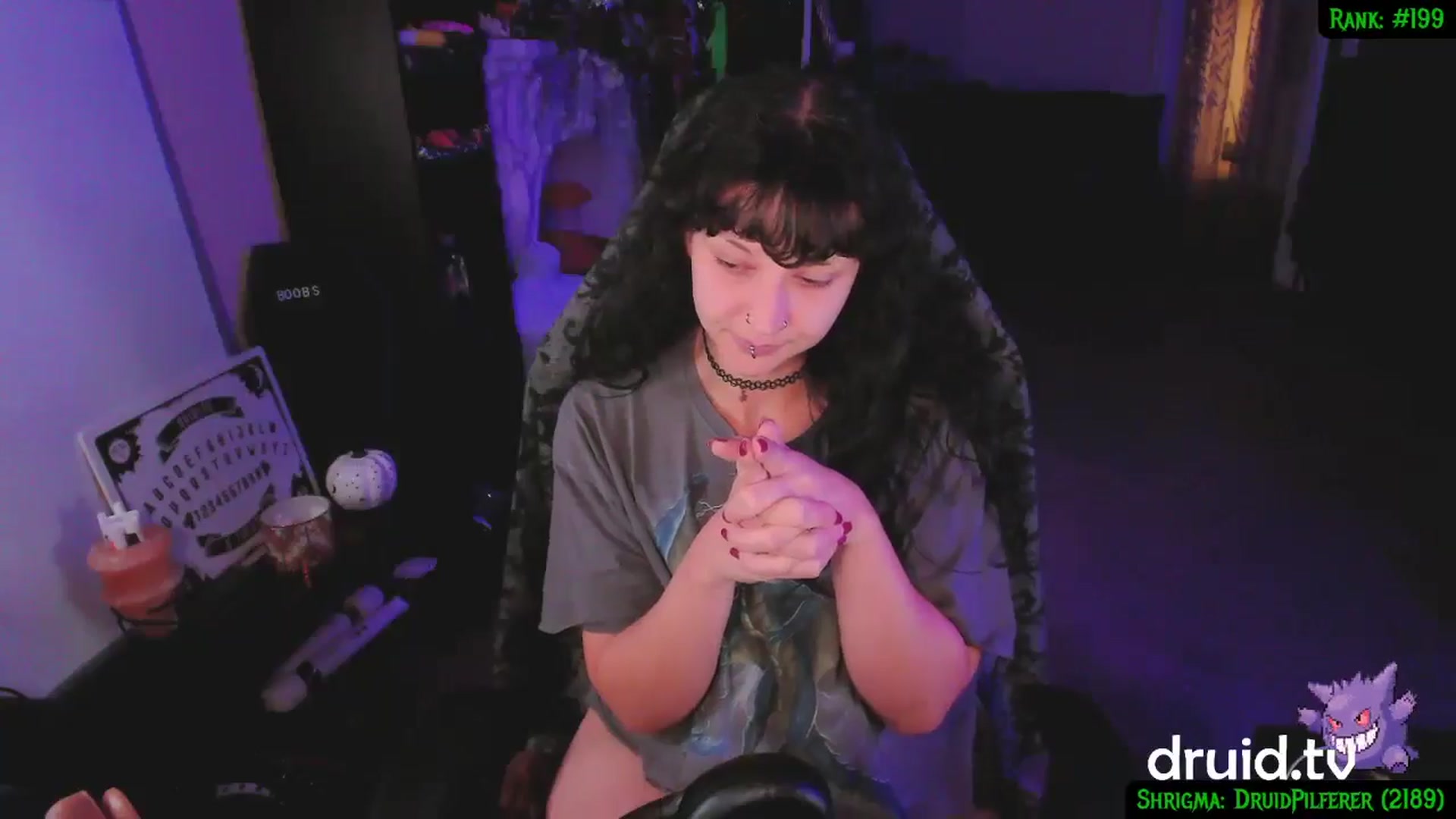 Gallery image thumbnail from druidjpg's myfreecams stream on, 11/28/2024, 06:42 image 13 of 20