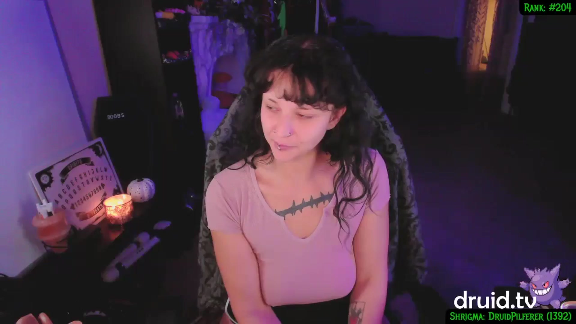 Gallery image thumbnail from druidjpg's myfreecams stream on, 11/29/2024, 06:22 image 17 of 20
