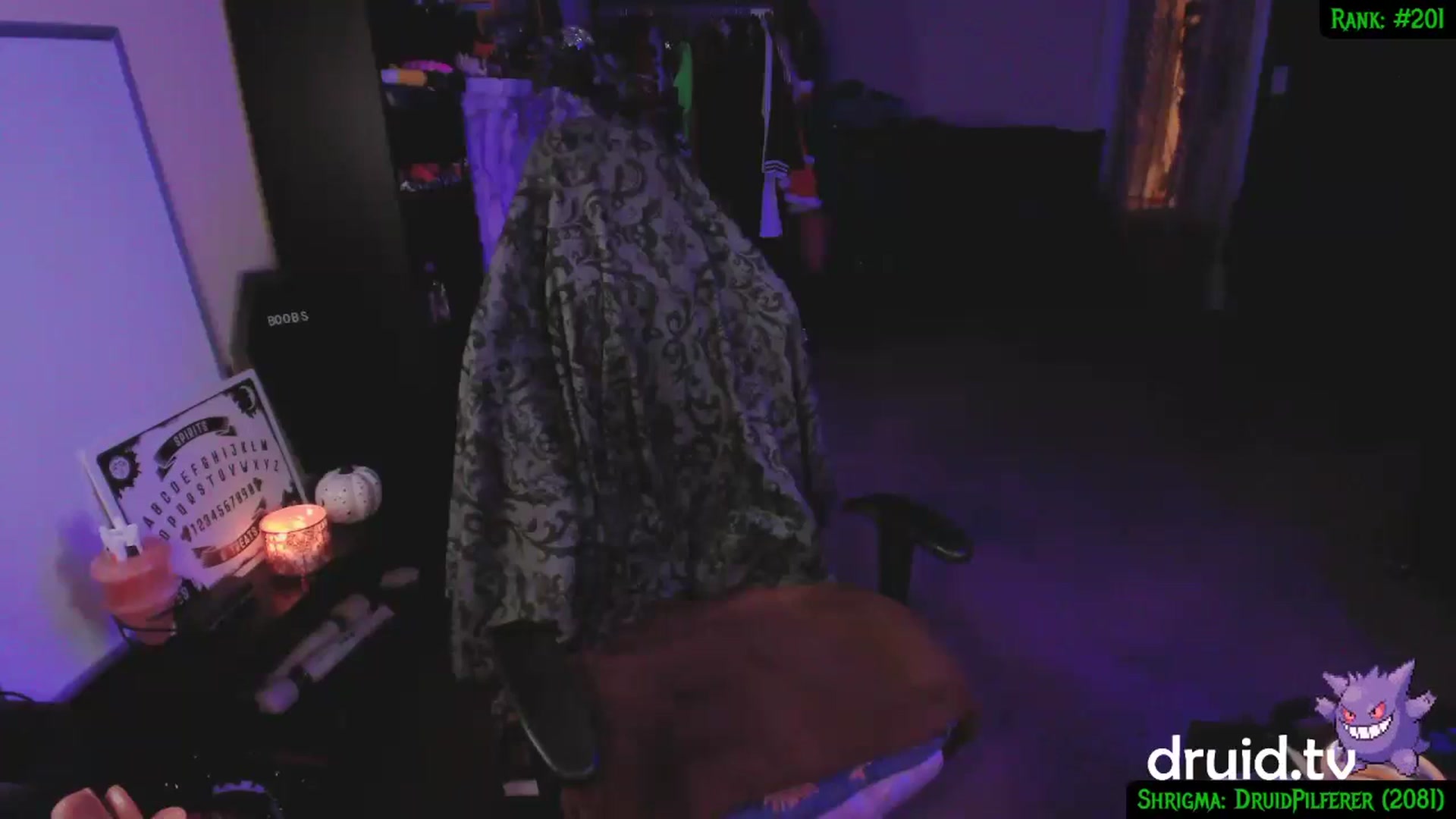 Gallery image thumbnail from druidjpg's myfreecams stream on, 11/29/2024, 06:22 image 20 of 20