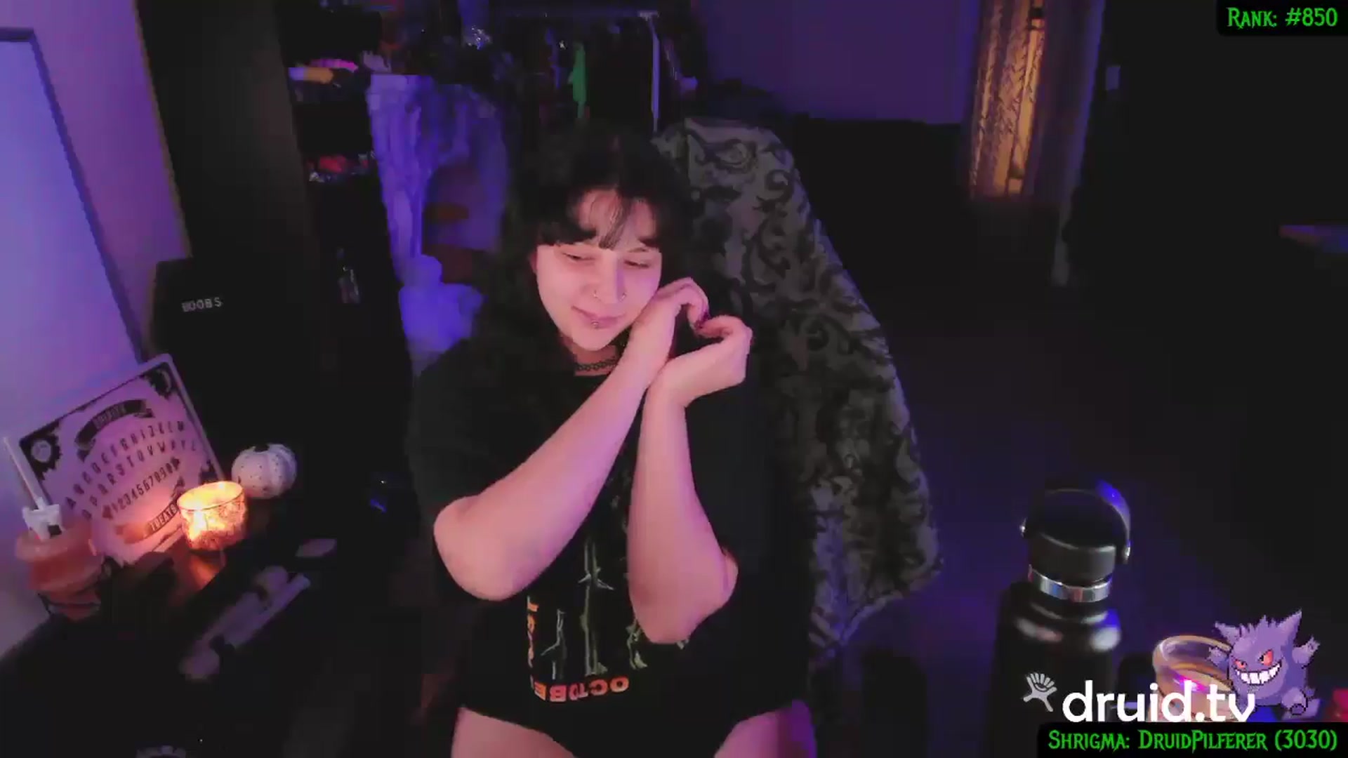 Gallery image thumbnail from druidjpg's myfreecams stream on, 12/03/2024, 05:54 image 19 of 20