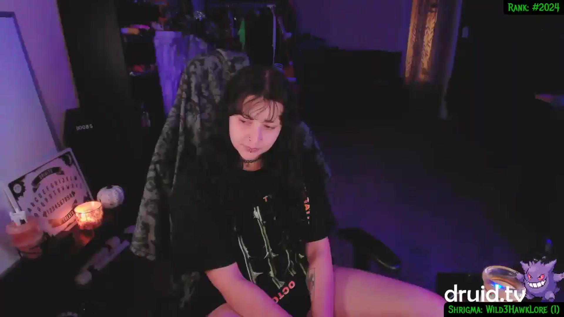 Gallery image thumbnail from druidjpg's myfreecams stream on, 12/03/2024, 05:54 image 6 of 20