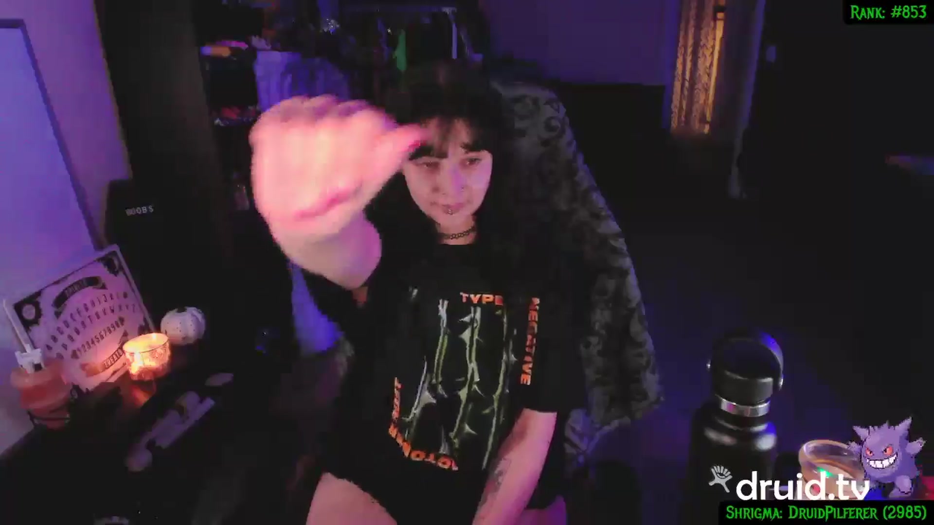 Gallery image thumbnail from druidjpg's myfreecams stream on, 12/03/2024, 05:54 image 18 of 20