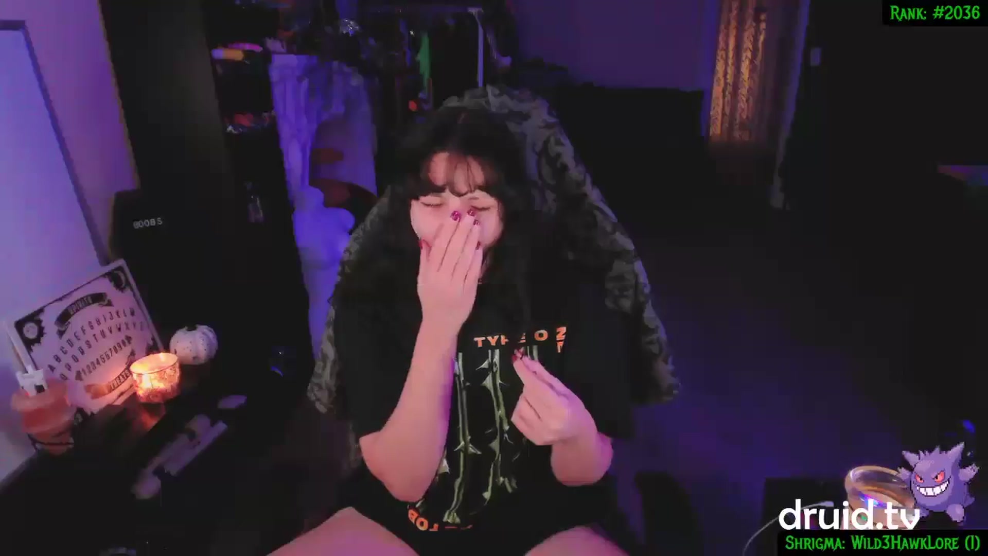 Gallery image thumbnail from druidjpg's myfreecams stream on, 12/03/2024, 05:54 image 10 of 20