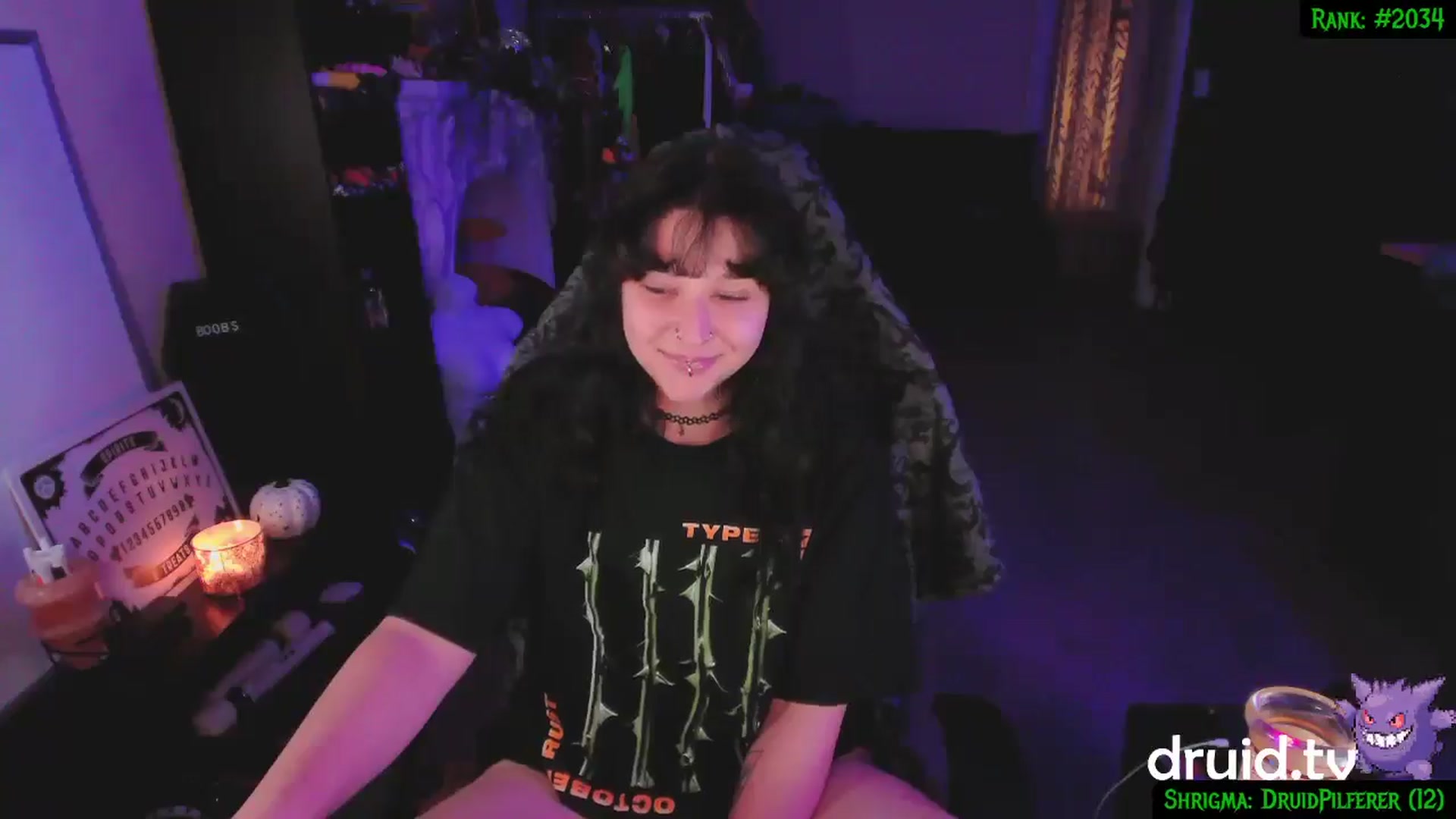 Gallery image thumbnail from druidjpg's myfreecams stream on, 12/03/2024, 05:54 image 12 of 20