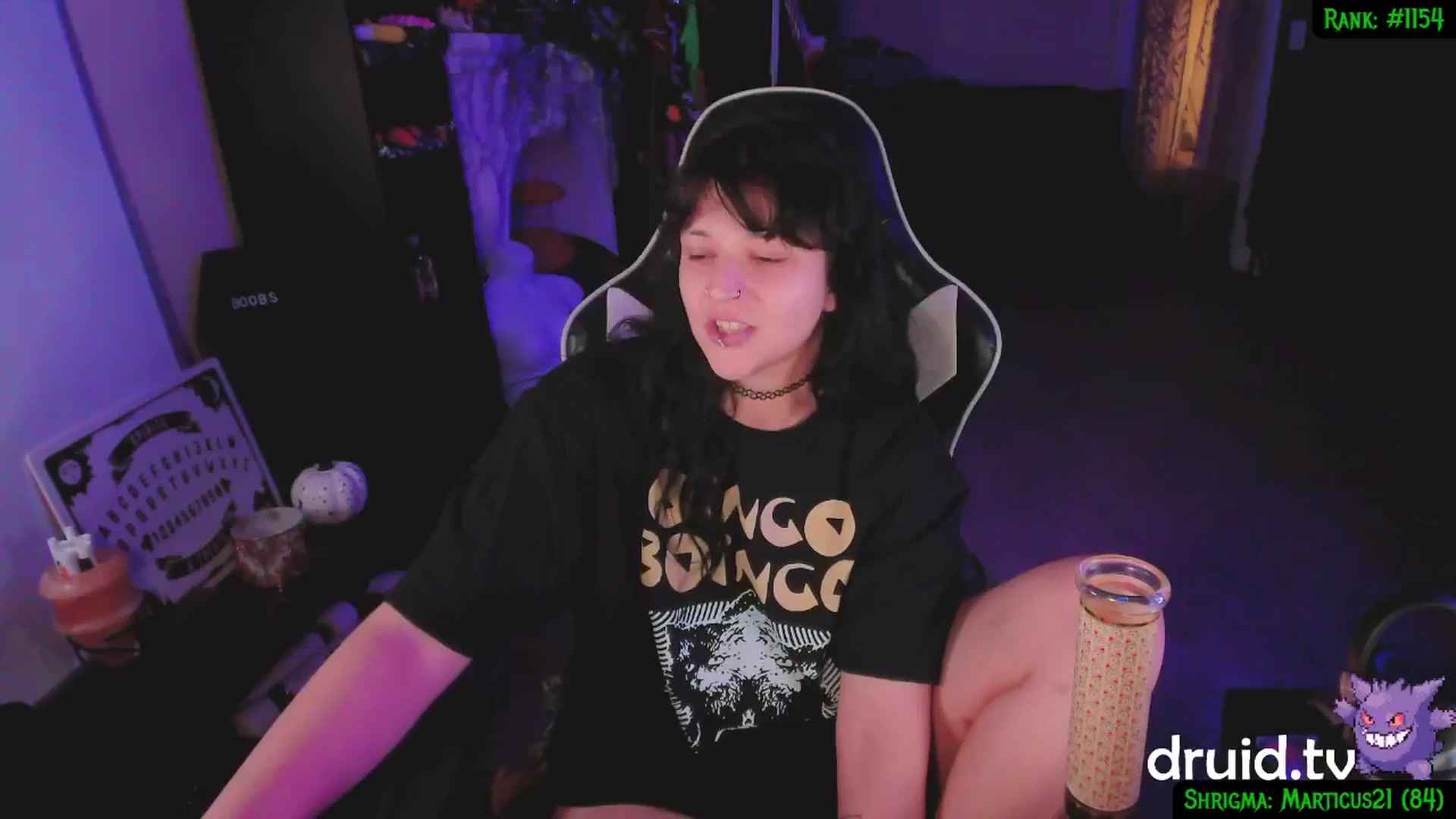 Gallery image thumbnail from druidjpg's myfreecams stream on, 12/06/2024, 06:21 image 8 of 20
