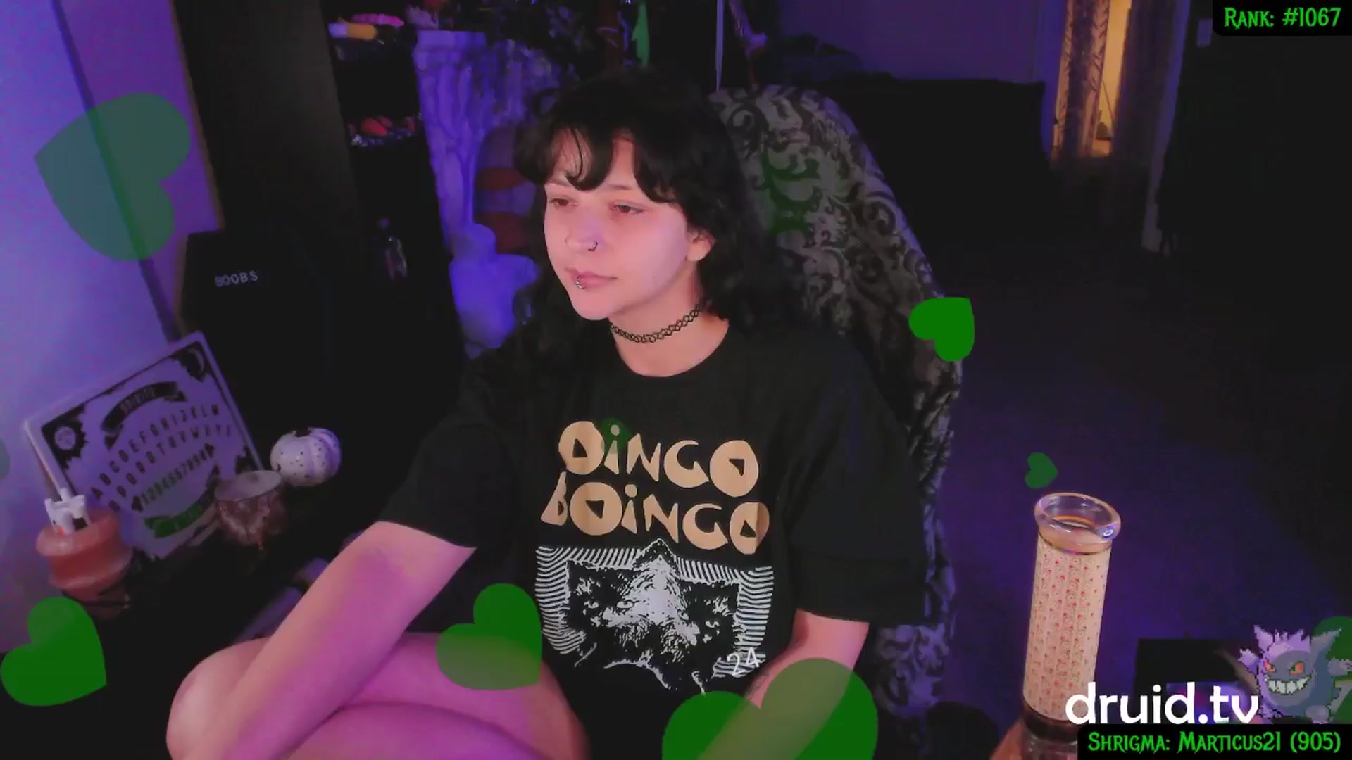 Gallery image thumbnail from druidjpg's myfreecams stream on, 12/06/2024, 06:21 image 12 of 20