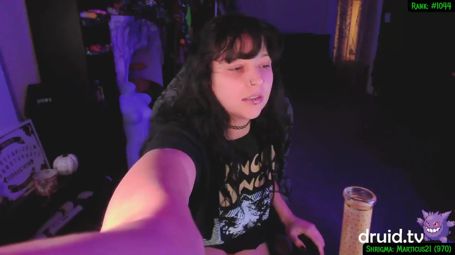 Gallery image thumbnail from druidjpg's myfreecams stream on, 12/06/2024, 06:21 image 13 of 20