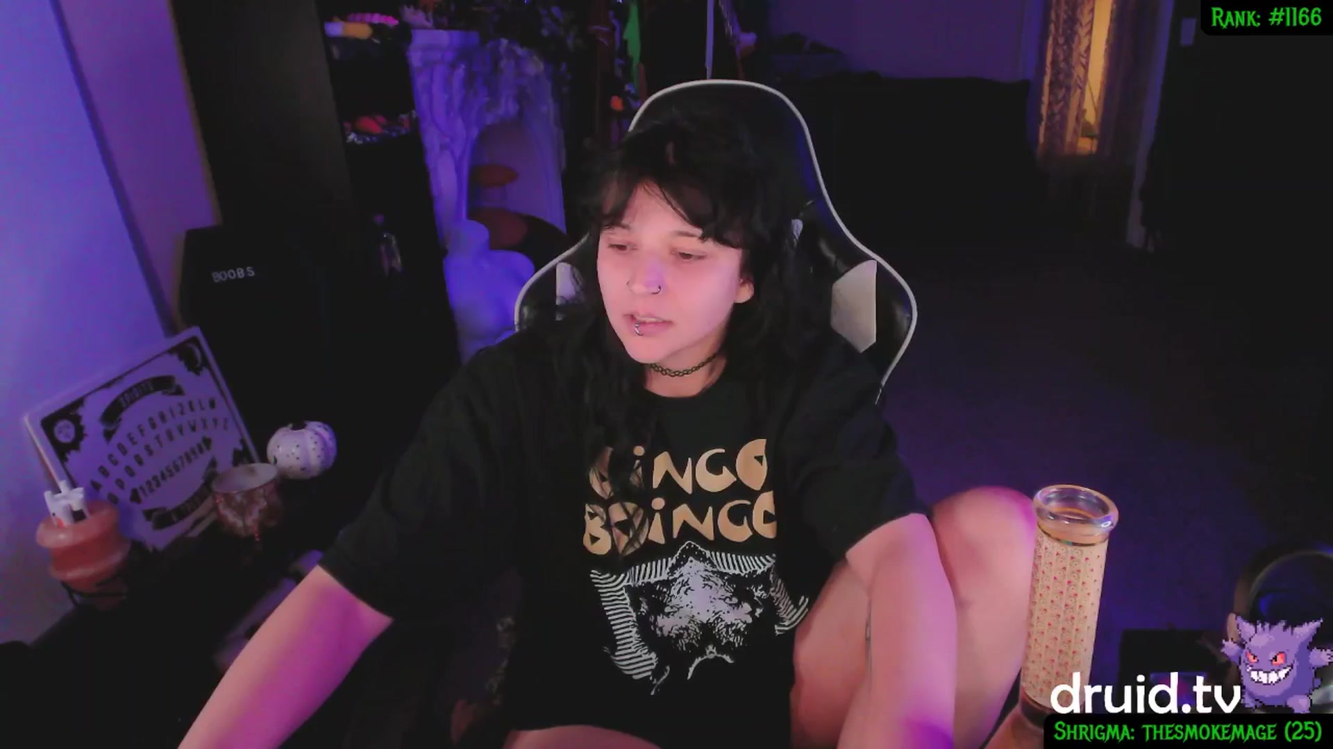 Gallery image thumbnail from druidjpg's myfreecams stream on, 12/06/2024, 06:21 image 7 of 20