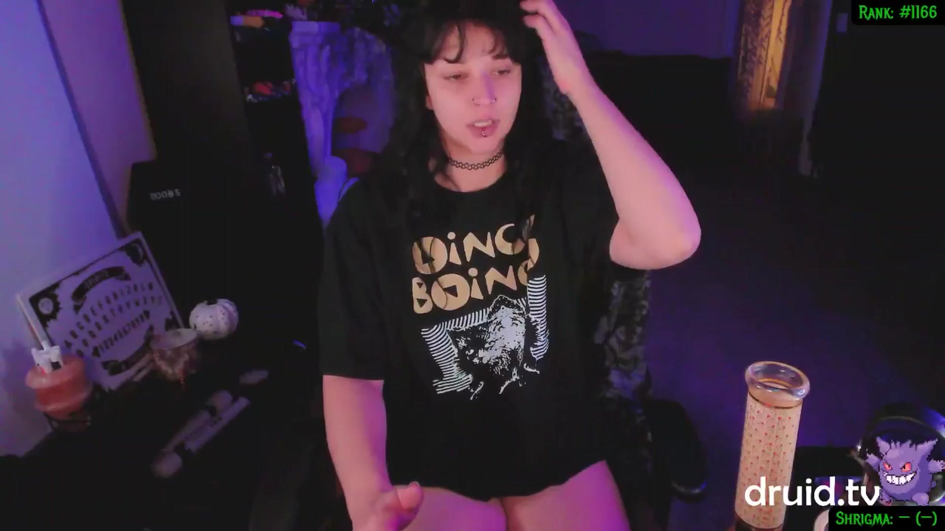 Gallery image thumbnail from druidjpg's myfreecams stream on, 12/06/2024, 06:21 image 3 of 20