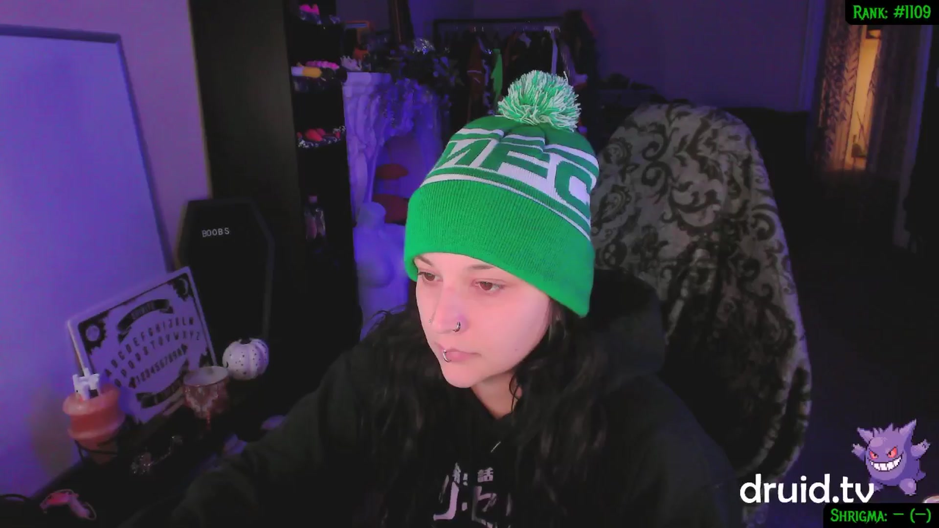 Gallery image thumbnail from druidjpg's myfreecams stream on, 12/07/2024, 06:55 image 4 of 20