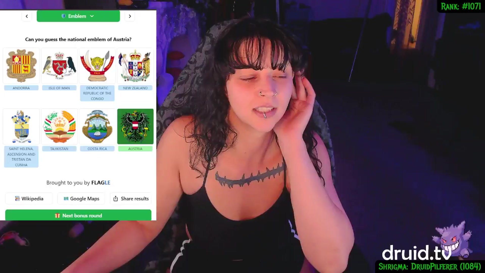 Gallery image thumbnail from druidjpg's myfreecams stream on, 12/10/2024, 06:03 image 12 of 20
