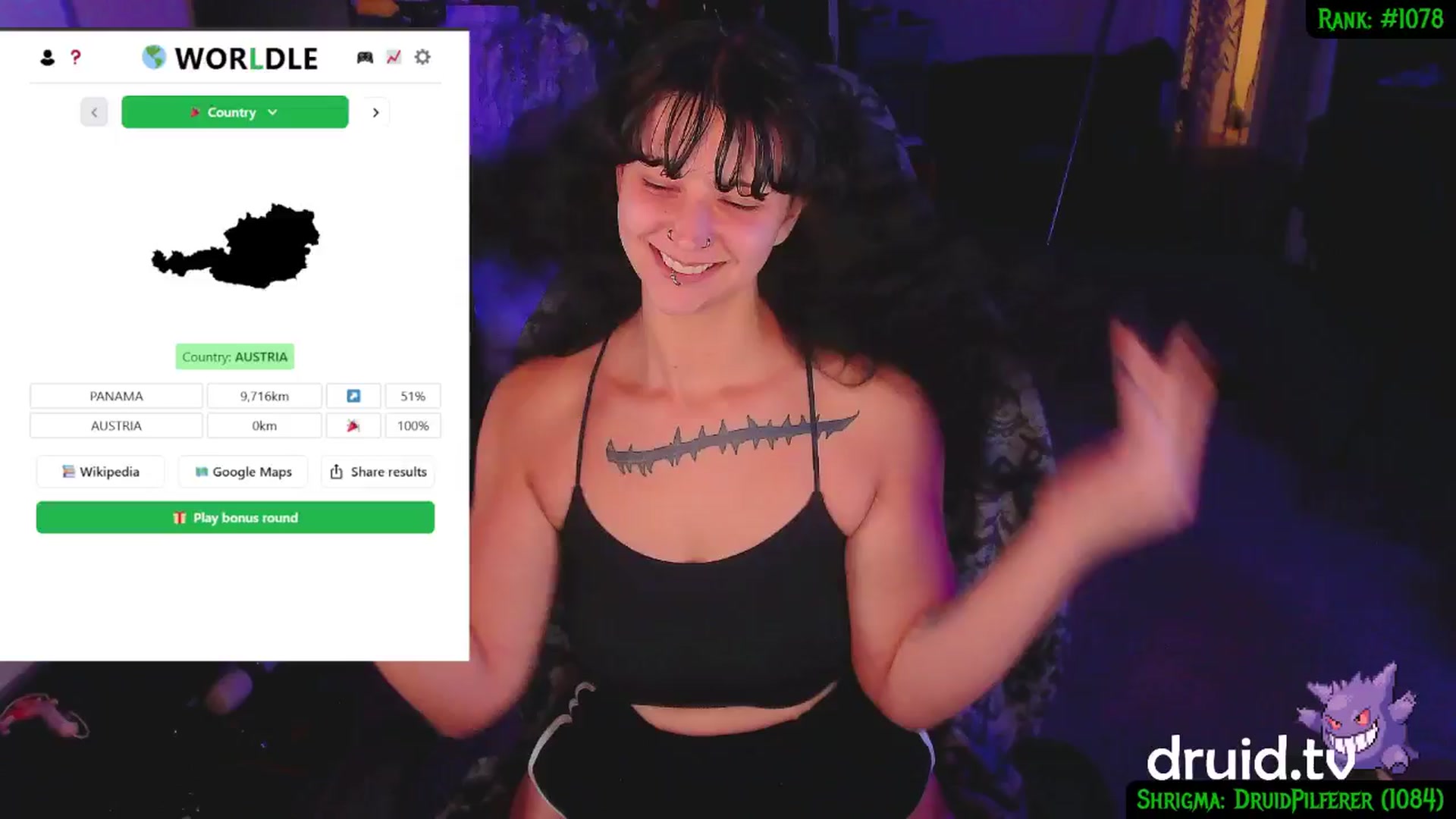 Gallery image thumbnail from druidjpg's myfreecams stream on, 12/10/2024, 06:03 image 10 of 20