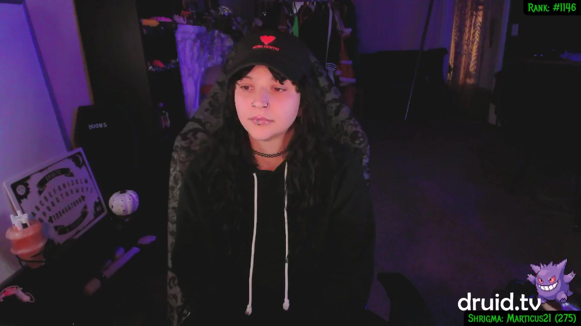 Gallery image thumbnail from druidjpg's myfreecams stream on, 12/12/2024, 05:52 image 5 of 20