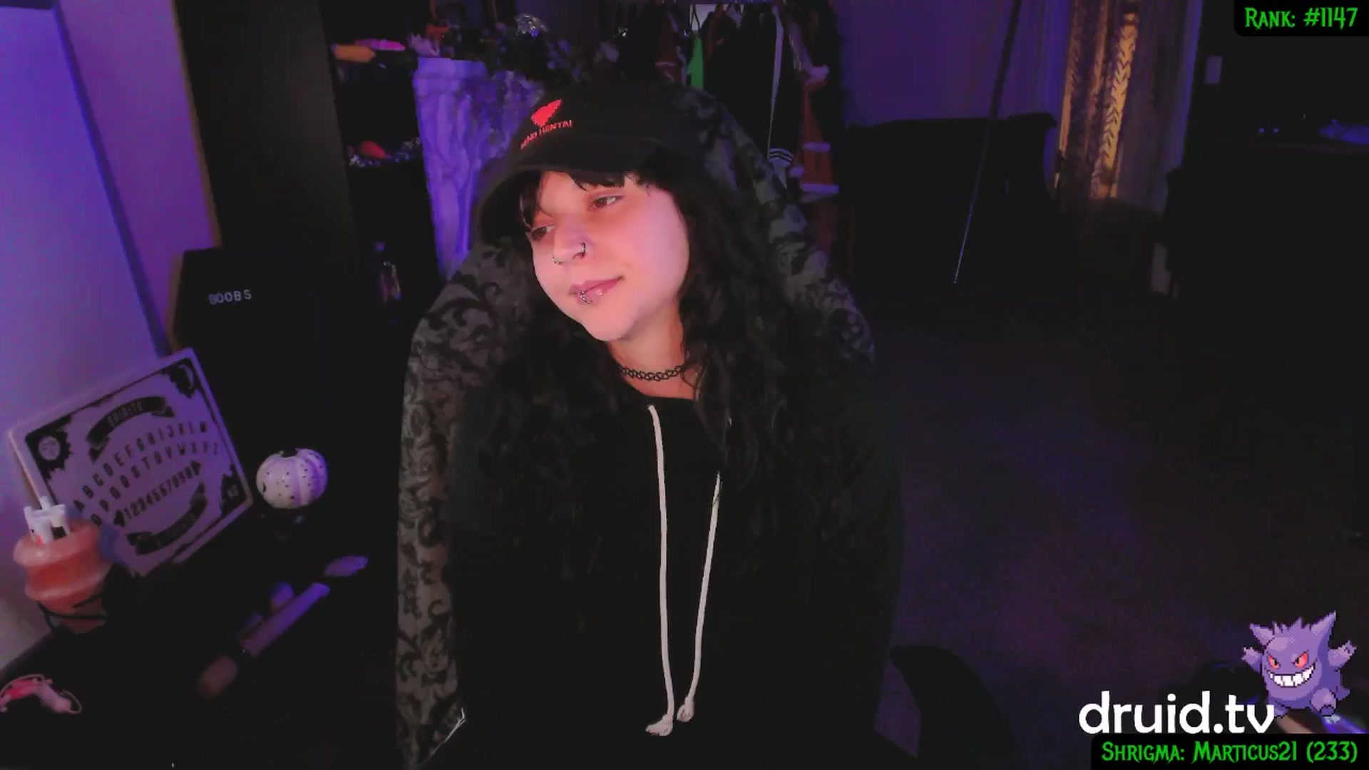 Gallery image thumbnail from druidjpg's myfreecams stream on, 12/12/2024, 05:52 image 3 of 20