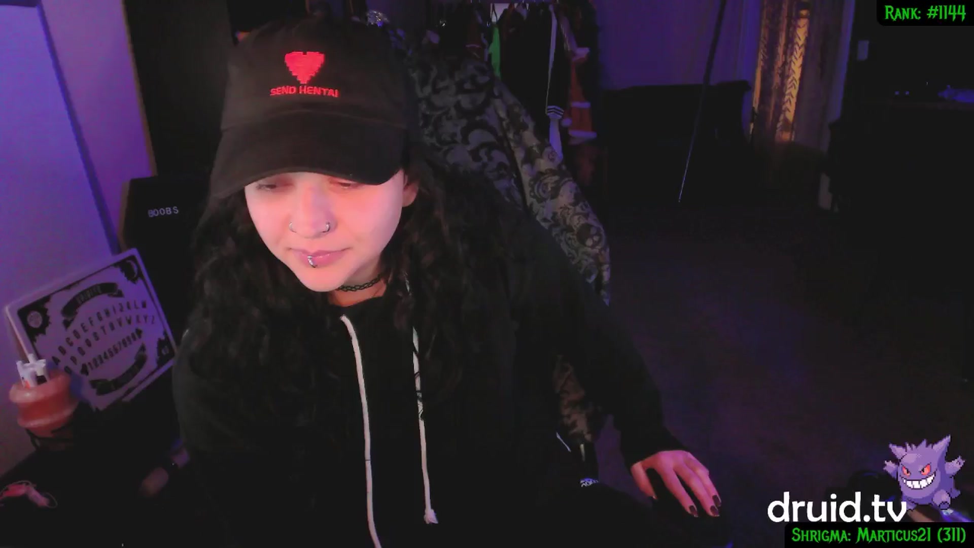Gallery image thumbnail from druidjpg's myfreecams stream on, 12/12/2024, 05:52 image 9 of 20