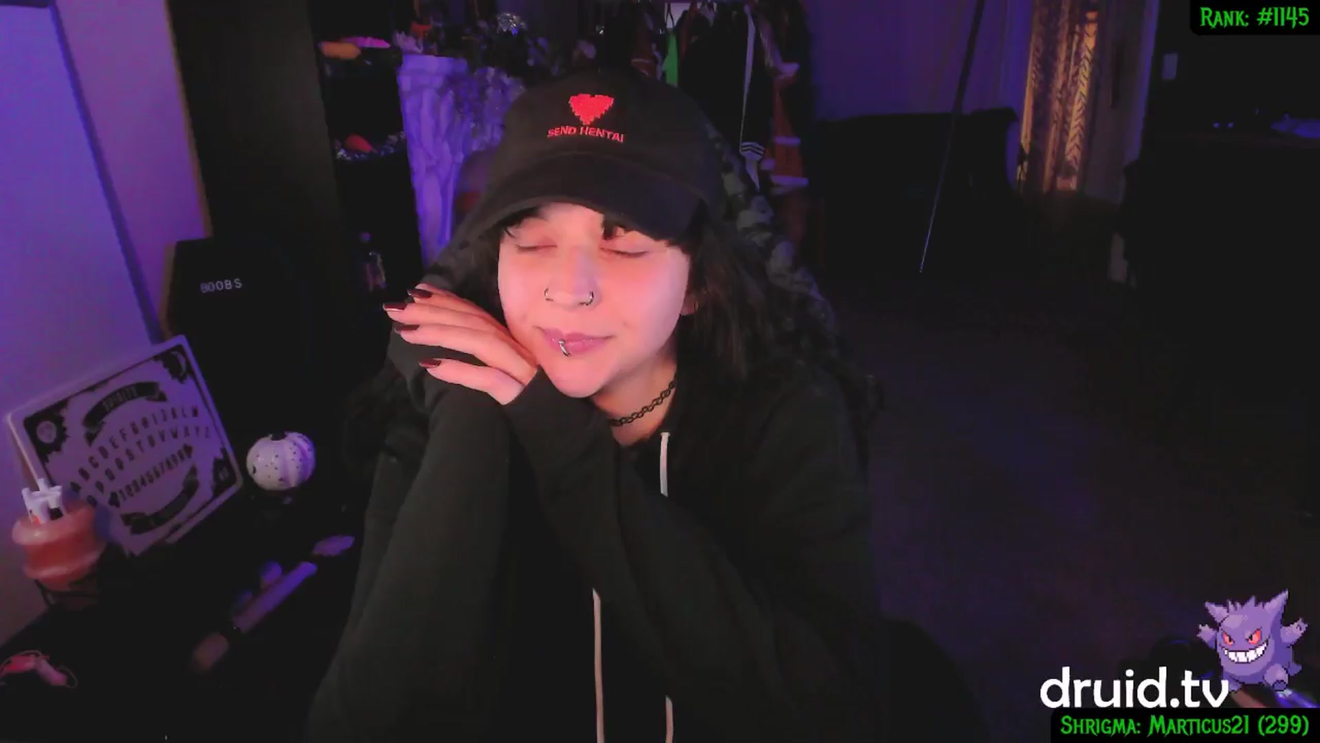 Gallery image thumbnail from druidjpg's myfreecams stream on, 12/12/2024, 05:52 image 6 of 20