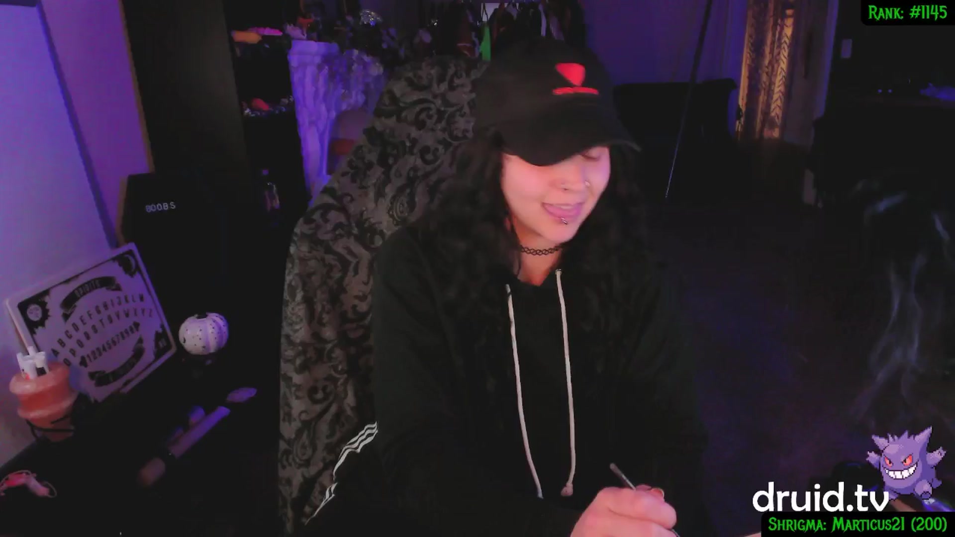Gallery image thumbnail from druidjpg's myfreecams stream on, 12/12/2024, 05:52 image 1 of 20
