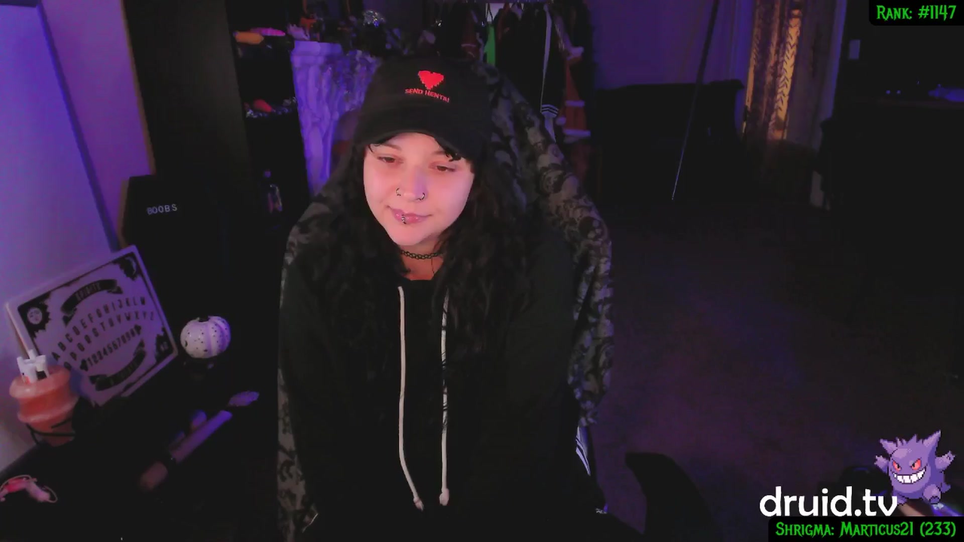 Gallery image thumbnail from druidjpg's myfreecams stream on, 12/12/2024, 05:52 image 4 of 20