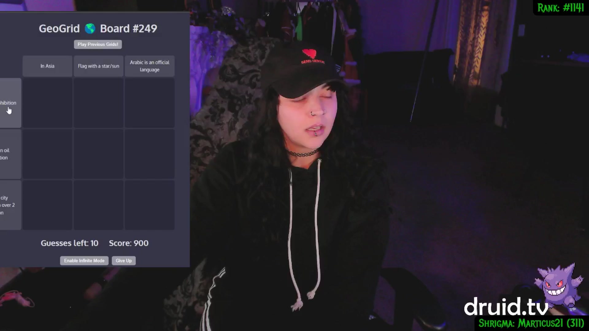 Gallery image thumbnail from druidjpg's myfreecams stream on, 12/12/2024, 05:52 image 18 of 20