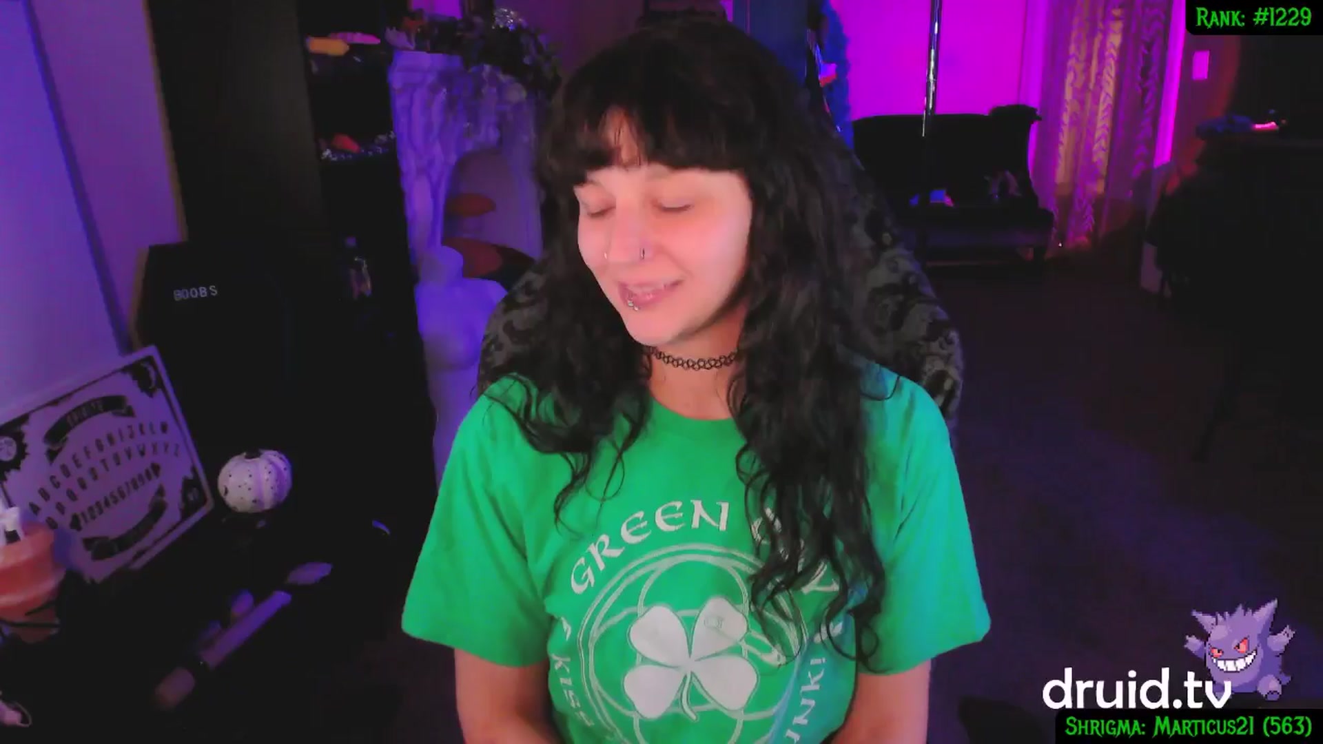 Gallery image thumbnail from druidjpg's myfreecams stream on, 12/13/2024, 05:36 image 5 of 20