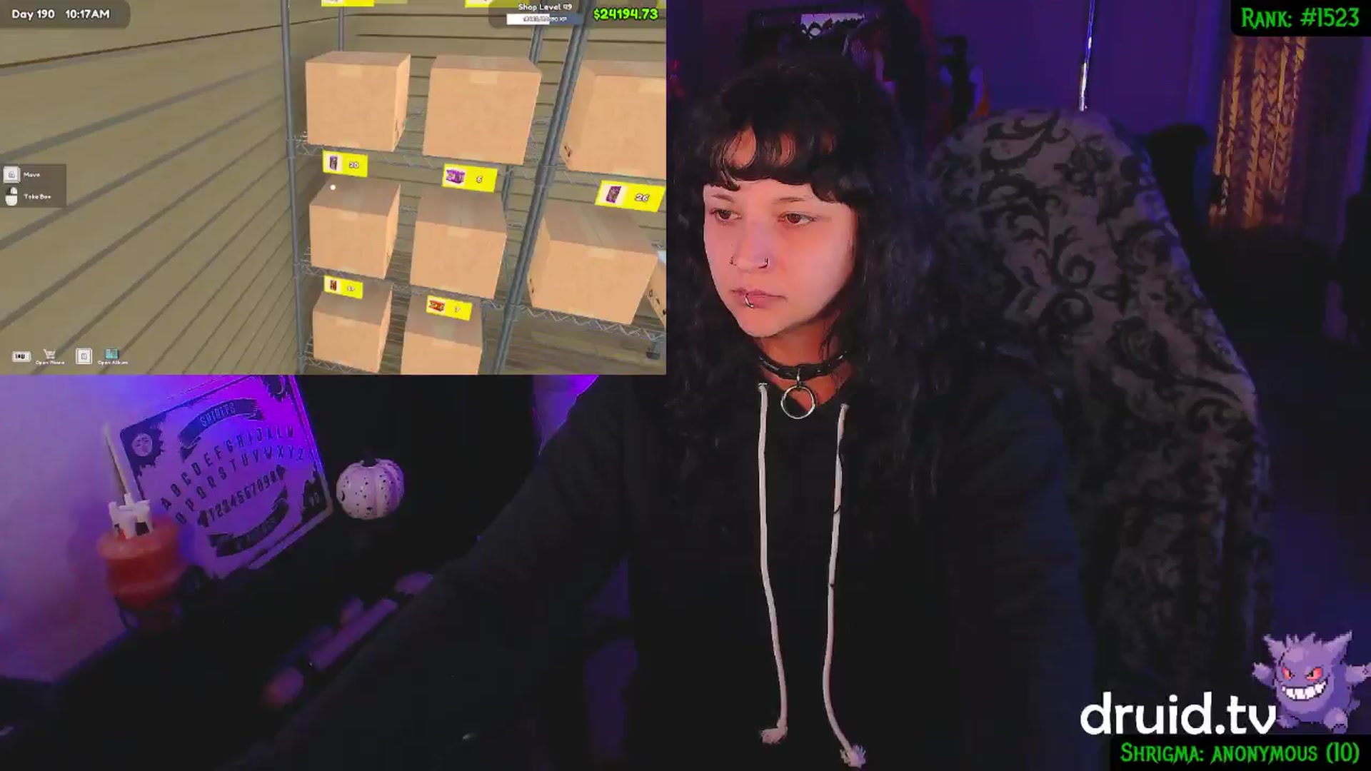 Gallery image thumbnail from druidjpg's myfreecams stream on, 12/17/2024, 06:40 image 8 of 20