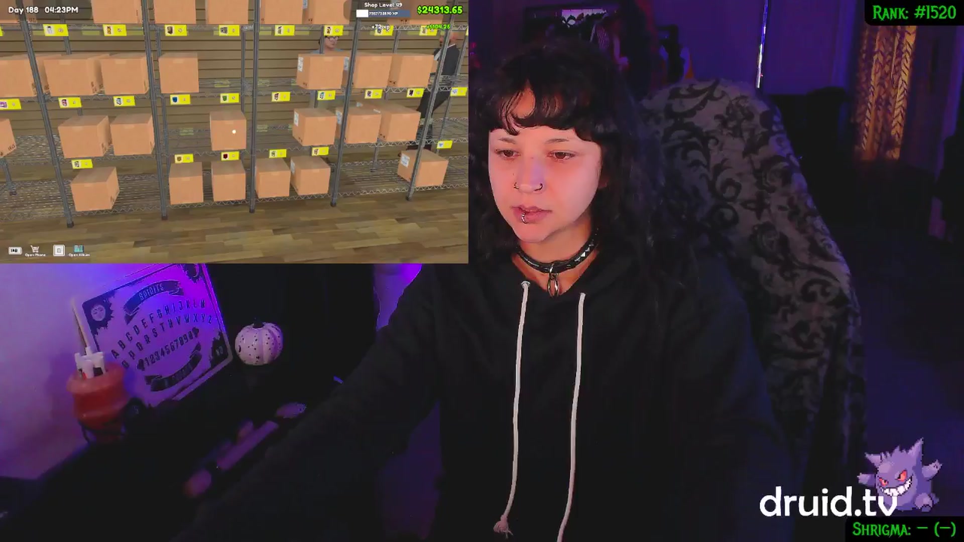 Gallery image thumbnail from druidjpg's myfreecams stream on, 12/17/2024, 06:40 image 5 of 20