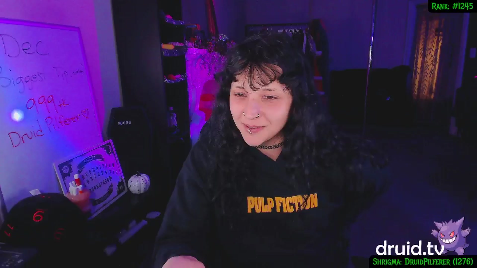 Gallery image thumbnail from druidjpg's myfreecams stream on, 12/20/2024, 05:50 image 19 of 20