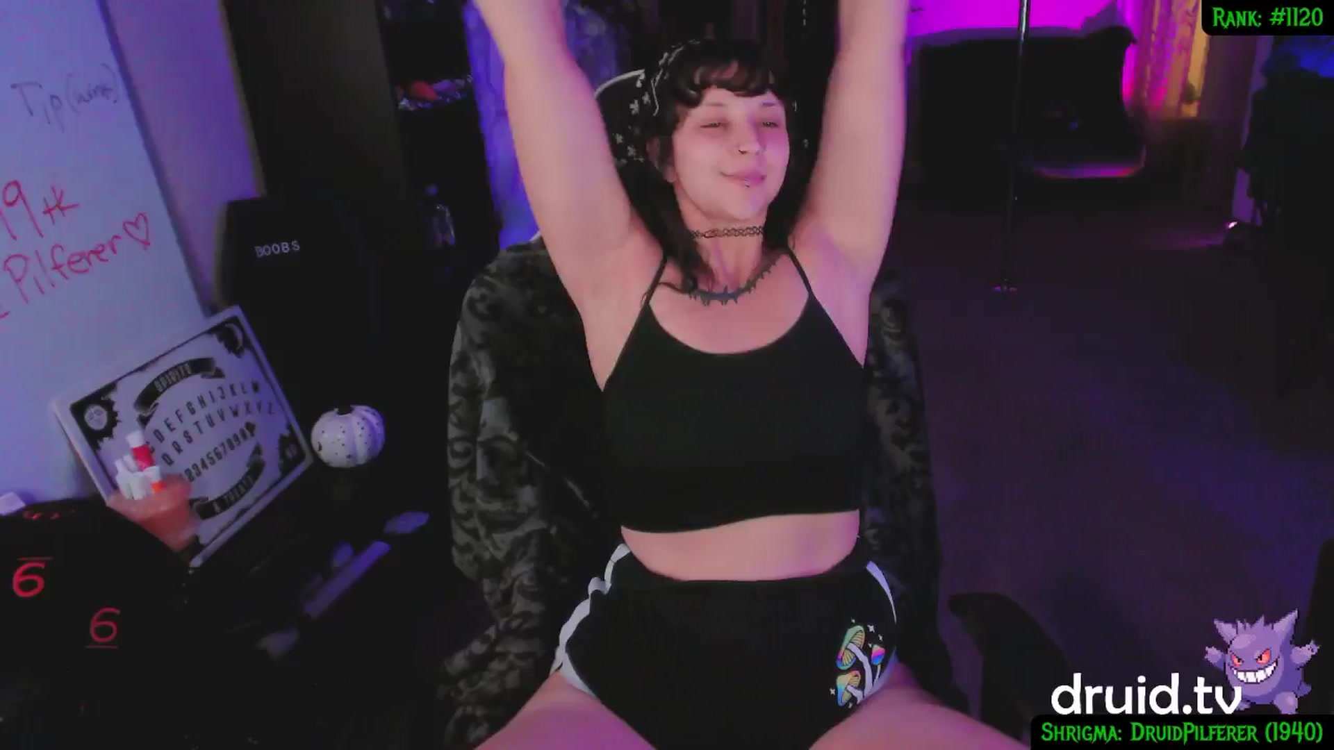 Gallery image thumbnail from druidjpg's myfreecams stream on, 12/21/2024, 03:52 image 18 of 20
