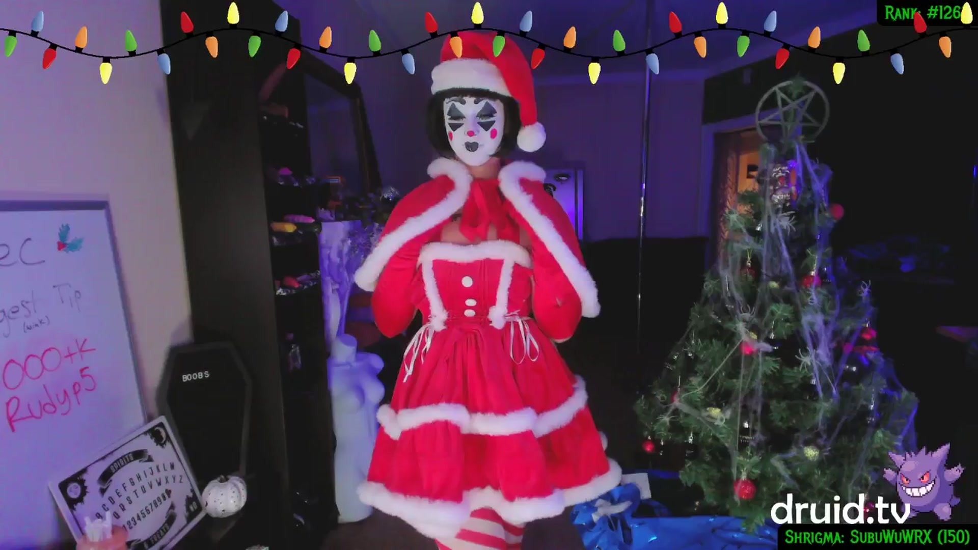Gallery image thumbnail from druidjpg's myfreecams stream on, 12/26/2024, 05:20 image 3 of 20