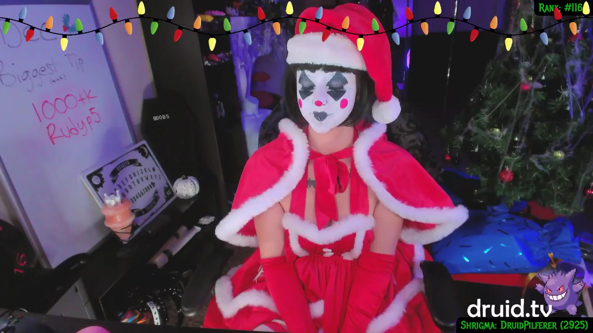Gallery image thumbnail from druidjpg's myfreecams stream on, 12/26/2024, 05:20 image 16 of 20