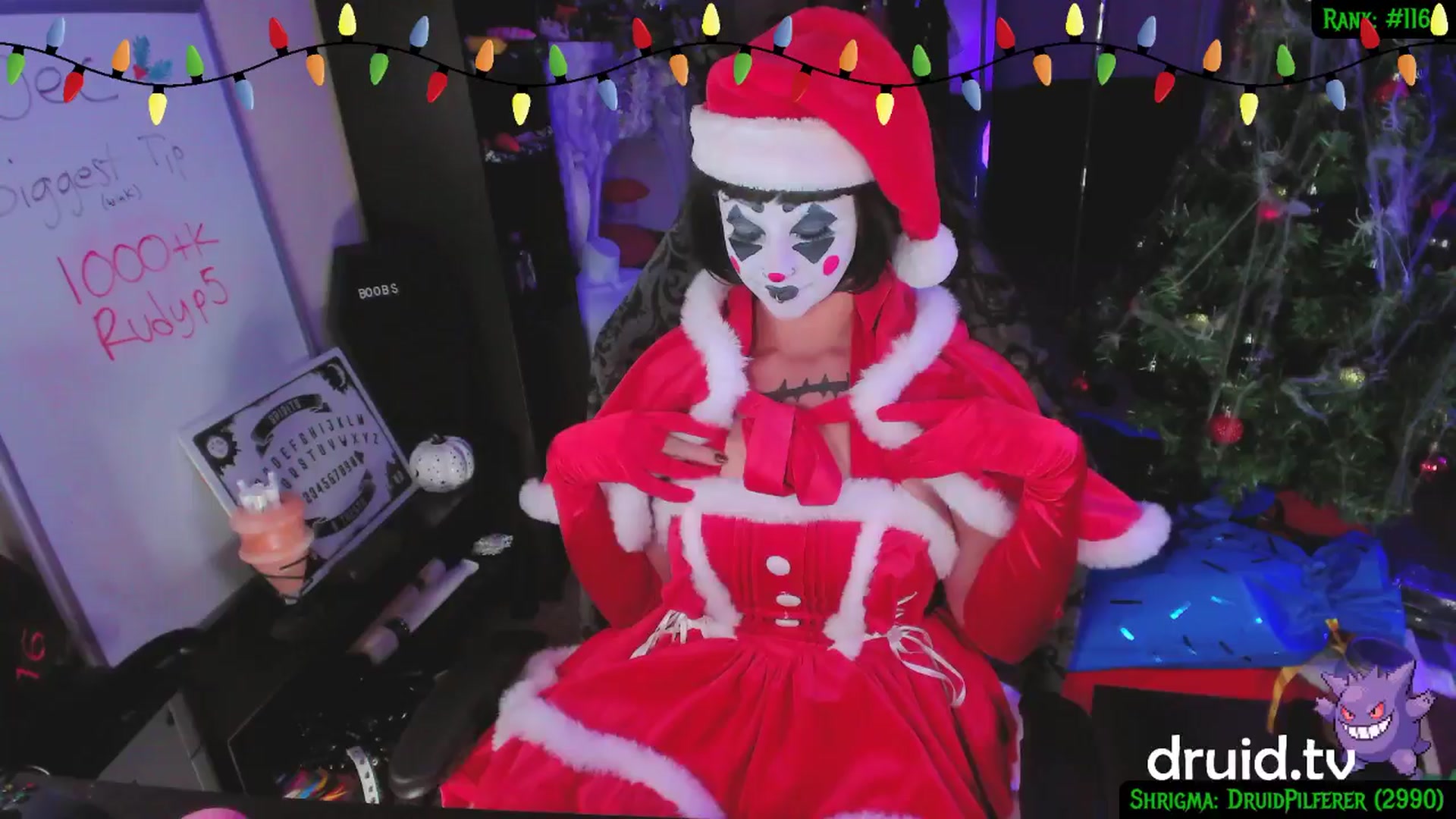 Gallery image thumbnail from druidjpg's myfreecams stream on, 12/26/2024, 05:20 image 17 of 20