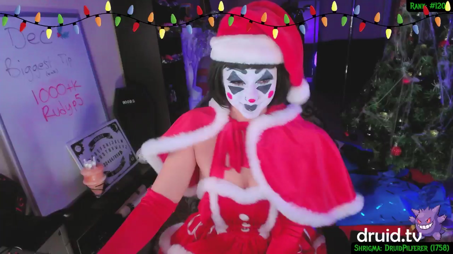 Gallery image thumbnail from druidjpg's myfreecams stream on, 12/26/2024, 05:20 image 10 of 20