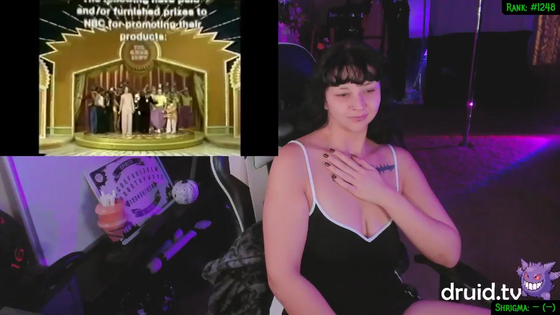 Gallery image thumbnail from druidjpg's myfreecams stream on, 12/28/2024, 05:27 image 2 of 20