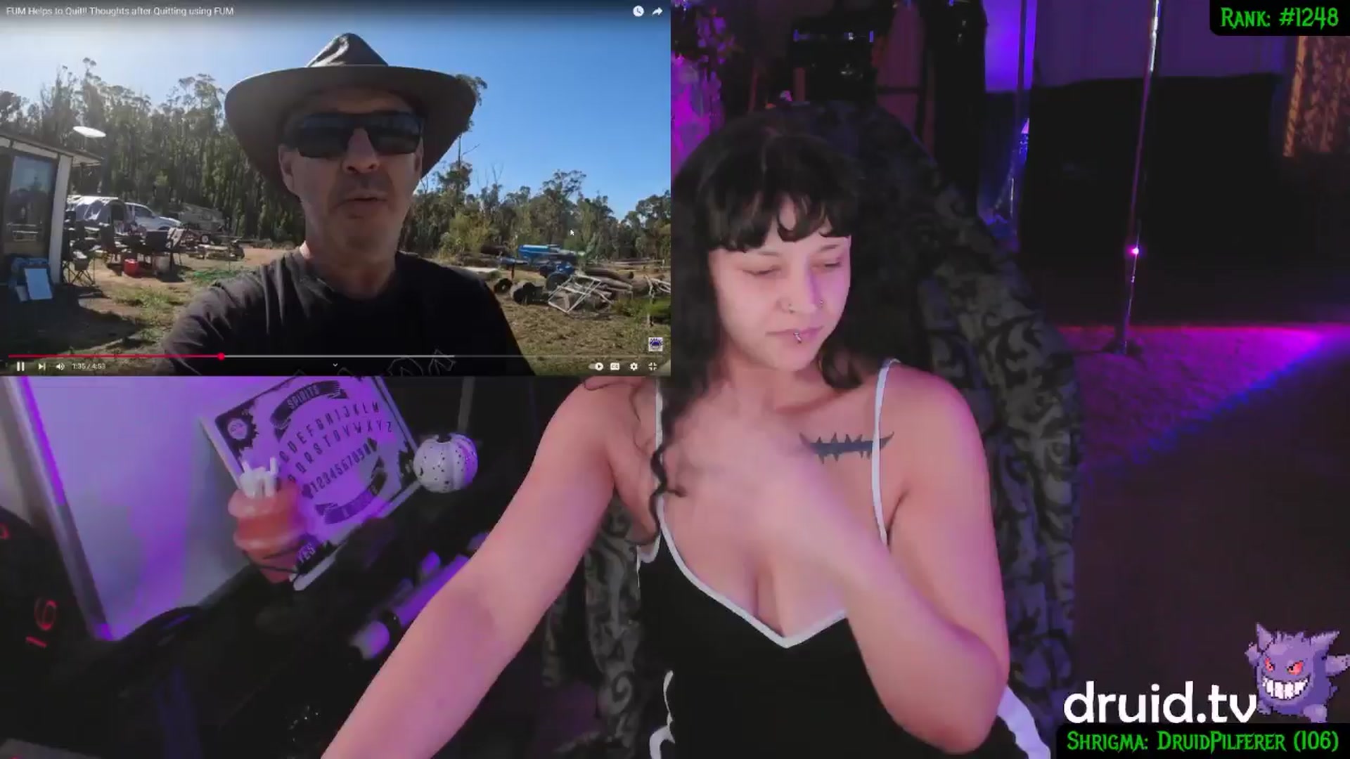Gallery image thumbnail from druidjpg's myfreecams stream on, 12/28/2024, 05:27 image 18 of 20