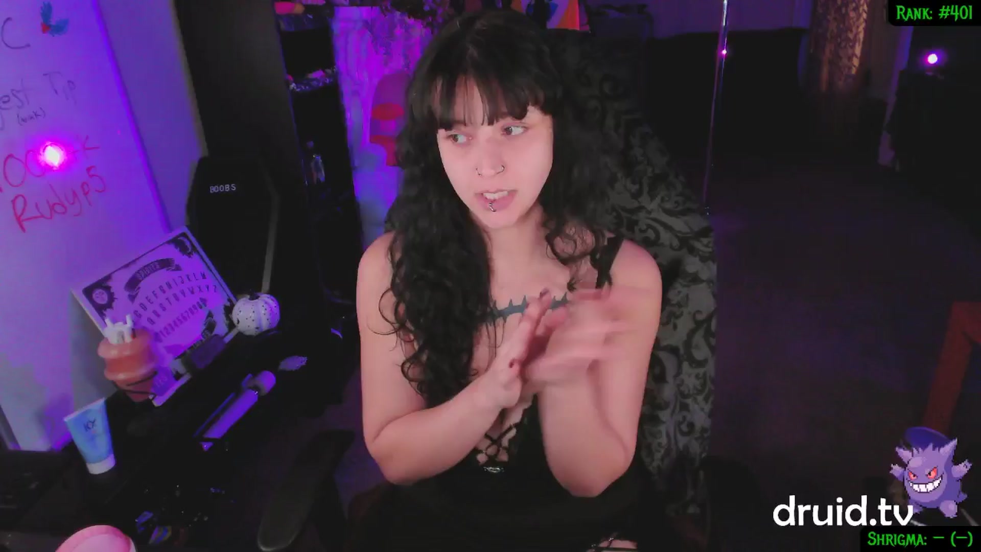 Gallery image thumbnail from druidjpg's myfreecams stream on, 12/31/2024, 07:17 image 6 of 20