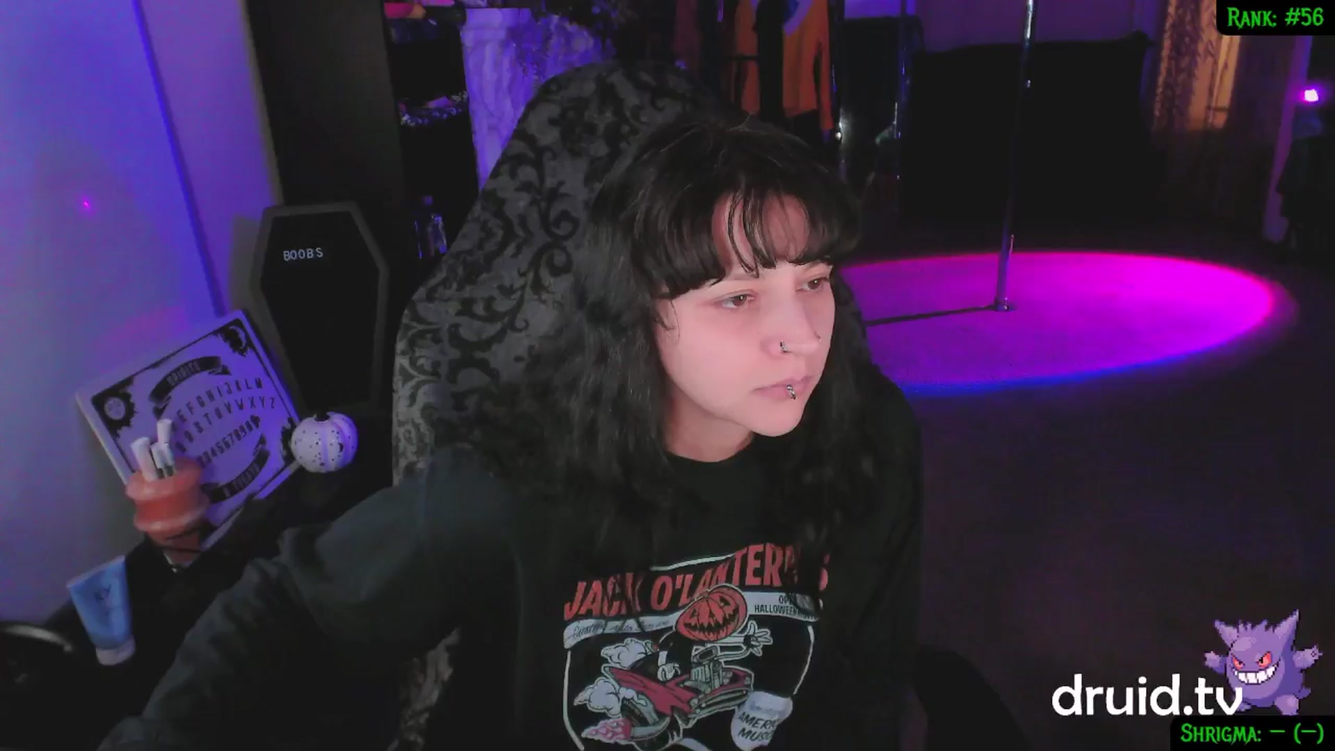 Gallery image thumbnail from druidjpg's myfreecams stream on, 01/07/2025, 04:49 image 11 of 20