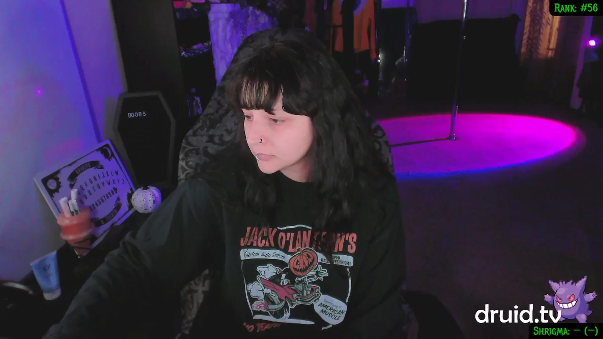 Gallery image thumbnail from druidjpg's myfreecams stream on, 01/07/2025, 04:49 image 15 of 20